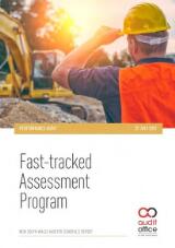 Thumbnail - Fast-tracked assessment program : New South Wales Auditor-General's Report