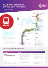 Thumbnail - Canberra Light Rail: stage 2 City to Woden : project status.