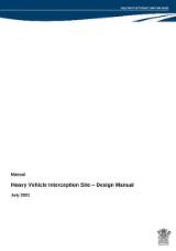 Thumbnail - Heavy vehicle interception site : design manual