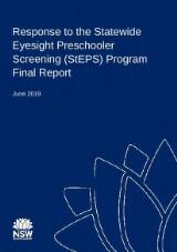 Thumbnail - Response to the statewide eyesight preschooler screening (StEPS) program final report