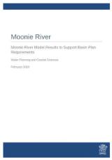 Thumbnail - Moonie River : Moonie River model results to support basin plan requirements