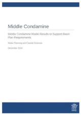 Thumbnail - Middle Condamine : Middle Condamine model results to support basin plan requirements