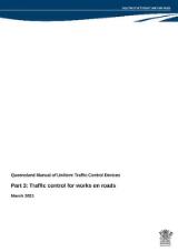 Thumbnail - Queensland manual of uniform traffic control devices. Part 3, Traffic control for works on roads