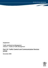 Thumbnail - Traffic and road use management manual. Volume 1 : guide to traffic management : Part 10. Traffic control and communication devices.