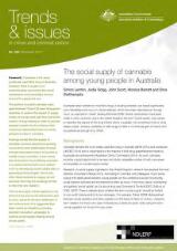 Thumbnail - The social supply of cannabis among young people in Australia