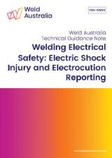Thumbnail - Welding electrical safety : electric shock injury and electrocution reporting