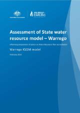 Thumbnail - Assessment of state water resource model - Warrego : Informing preparation of advice on water resource plan accreditation : Warrego  IQQM  model.