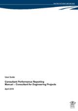 Thumbnail - User guide : consultant performance reporting manual : consultant for engineering projects.