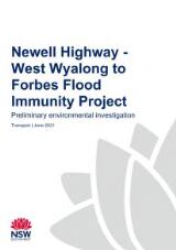 Thumbnail - Newell Highway West Wyalong to Forbes Flood Immunity Project : preliminary environmental investigation June 2021