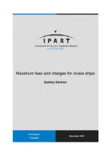 Thumbnail - Maximum fees and charges for cruise ships Sydney Harbour