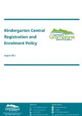 Thumbnail - Kindergarten Central Registration and Enrolment Policy