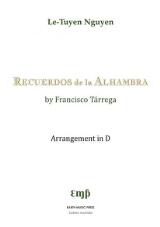 Thumbnail - Recuerdos de la Alhambra : arrangement in D
