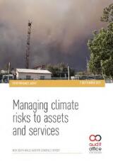 Thumbnail - Managing climate risks to assets and services : performance audit report 7 September 2021