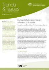 Thumbnail - Human trafficking and slavery offenders in Australia