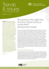 Thumbnail - ID scanners in the night-time economy : social sorting or social order?