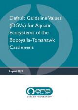 Thumbnail - Default guideline values (DGVs) for aquatic ecosystems of the Boobyalla-Tomahawk catchment