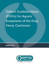 Thumbnail - Default guideline values (DGVs) for aquatic ecosystems of the King Henty catchment