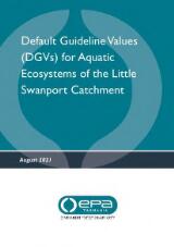 Thumbnail - Default guideline values (DGVs) for aquatic ecosystems of the Little Swanport catchment