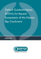 Thumbnail - Default guideline values (DGVs) for aquatic ecosystems of the Nelson Bay catchment