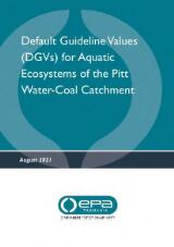Thumbnail - Default guideline values (DGVs) for aquatic ecosystems of the Pitt Water-Coal catchment