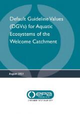 Thumbnail - Default guideline values (DGVs) for aquatic ecosystems of the Welcome catchment