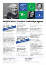Thumbnail - 2021 Mildura Seniors Festival Program.