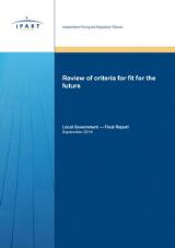 Thumbnail - Review of criteria for fit for the future September 2014