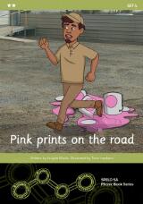 Thumbnail - Pink prints on the road