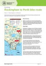 Thumbnail - Rockingham to Perth bike route.