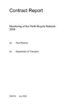 Thumbnail - Monitoring of the Perth bicycle network 2009