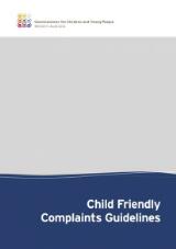 Thumbnail - Child friendly complaints guidelines