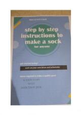 Thumbnail - Learn to knit a sock : step by step instructions to make a sock for anyone