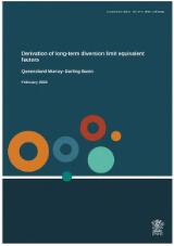 Thumbnail - Derivation of long-term diversion limit equivalent factors : Queensland Murray-Darling Basin.