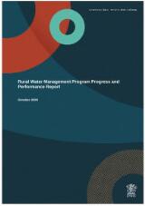 Thumbnail - Rural Water Management Program progress and performance report 2020.