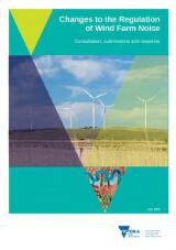Thumbnail - Changes to the regulation of wind farm noise : consultation, submissions and response