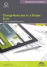 Thumbnail - Change name due to a simple error : a guide to preparing the documents.