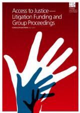 Thumbnail - Access to Justice - Litigation Funding and Group Proceedings : Consultation Paper