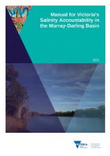 Thumbnail - Manual for Victoria's salinity accountability in the Murray-Darling Basin.