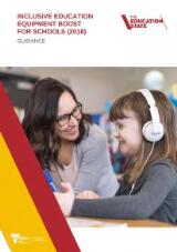 Thumbnail - Inclusive education equipment boost for schools (2018) : guidance.