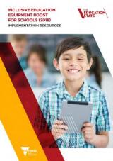Thumbnail - Inclusive education equipment boost for schools (2018) : Implementation resources.