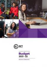 Thumbnail - Australian Capital Territory Budget 2021-22 : Women's Statement.