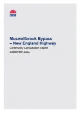 Thumbnail - Muswellbrook bypass - New England Highway : community consultation report