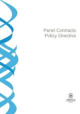 Thumbnail - Panel contracts policy directive