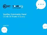 Thumbnail - YourSay Community Panel COVID-19 Round 9 Survey.