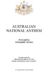 Thumbnail - Australian national anthem : full score