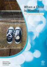 Thumbnail - When a child is missing : post-implementation review