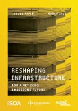Thumbnail - Reshaping infrastructure for a net zero emissions future : Issues paper March 2020.