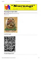 Thumbnail - Nurungi : (remembered) : official newsletter of the City of Canada Bay Heritage Society.