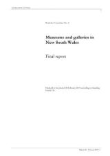 Thumbnail - Museums and galleries in New South Wales : Final report
