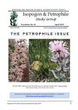 Thumbnail - Isopogon & Petrophile Study Group newsletter.